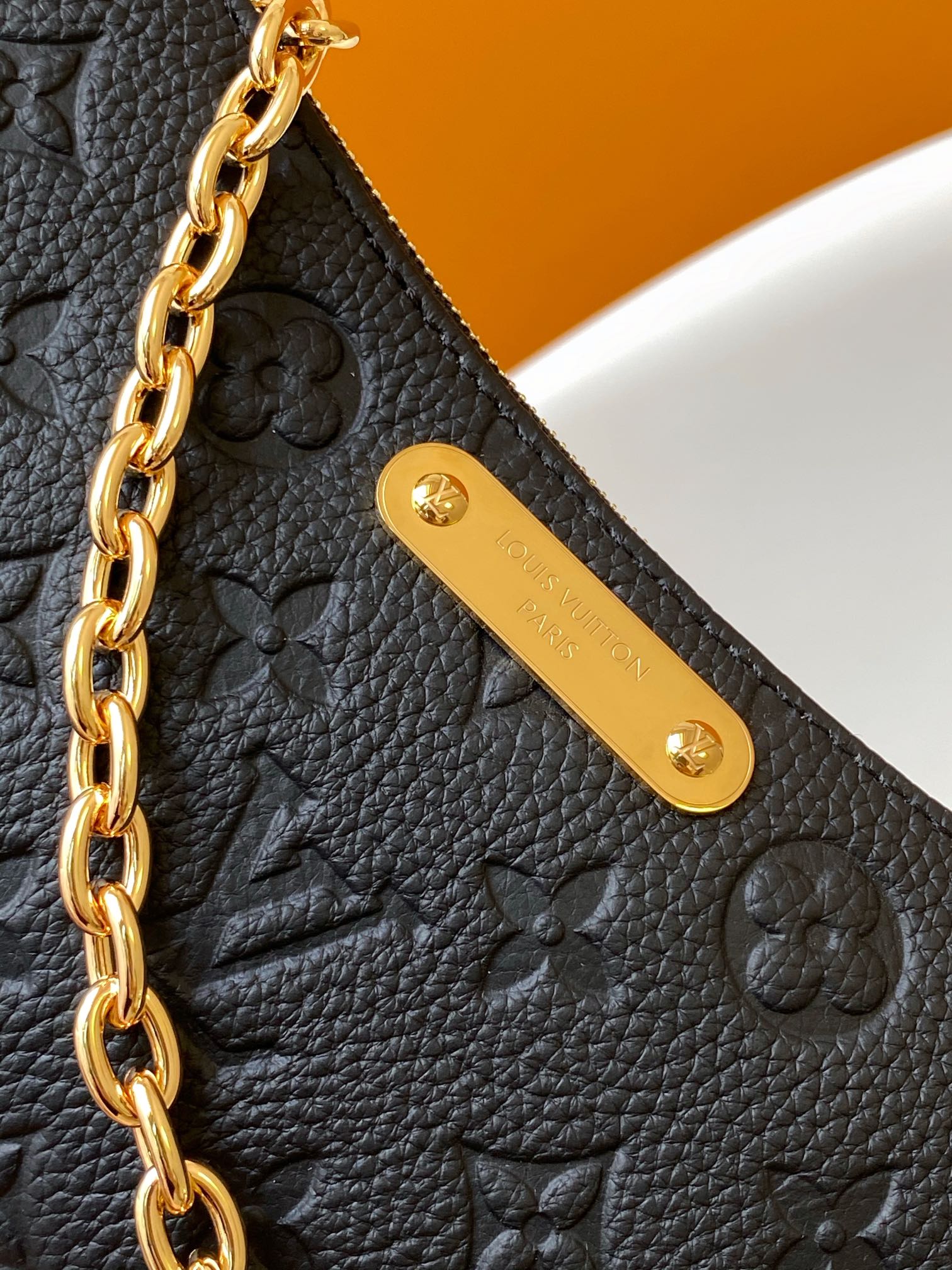 Louis Vuitton Favorite Monogram Empreinte Leather Handbag - Black Noir
