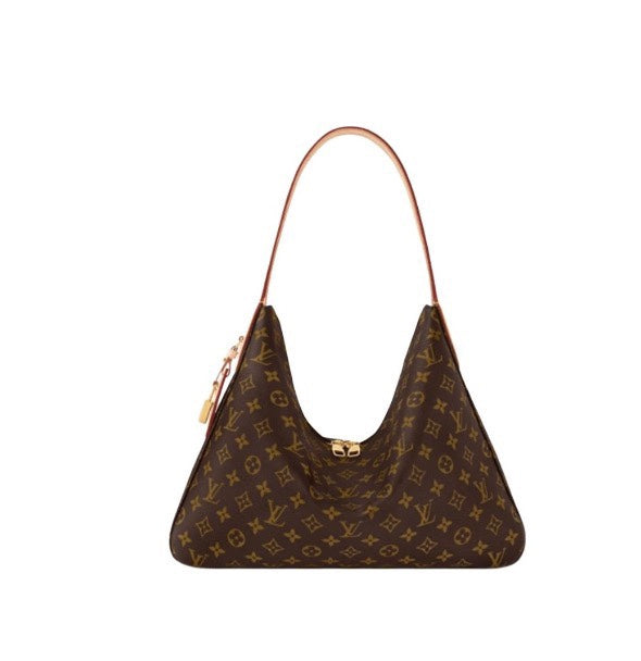 Louis Vuitton Loop Hobo Bag Monogram Canvas Brown