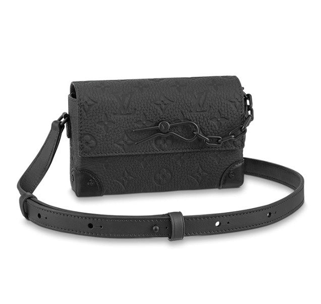 Louis Vuitton Mini Soft Trunk Monogram Taurillon Leather Black