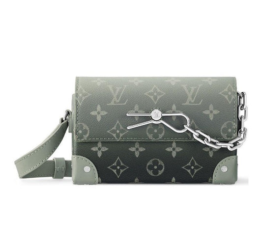 Louis Vuitton Monogram Gradient Steamer Wearable Wallet - Grey/Black