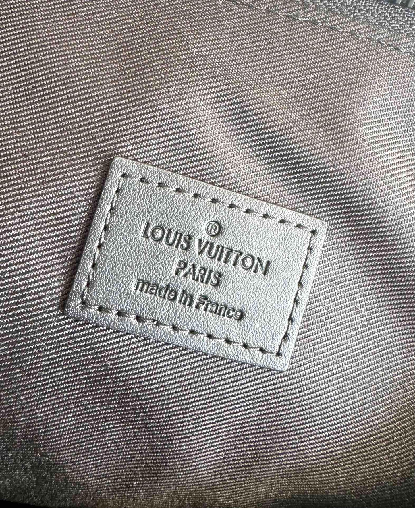 Louis Vuitton Monogram Macassar Pochette Voyage Men's Clutch Bag with Wristlet