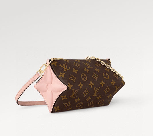 Louis Vuitton Monogram Star Shoulder Bag - Brown & Pink