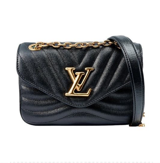 Louis Vuitton New Wave Chain Bag MM - Black Quilted Calf Leather