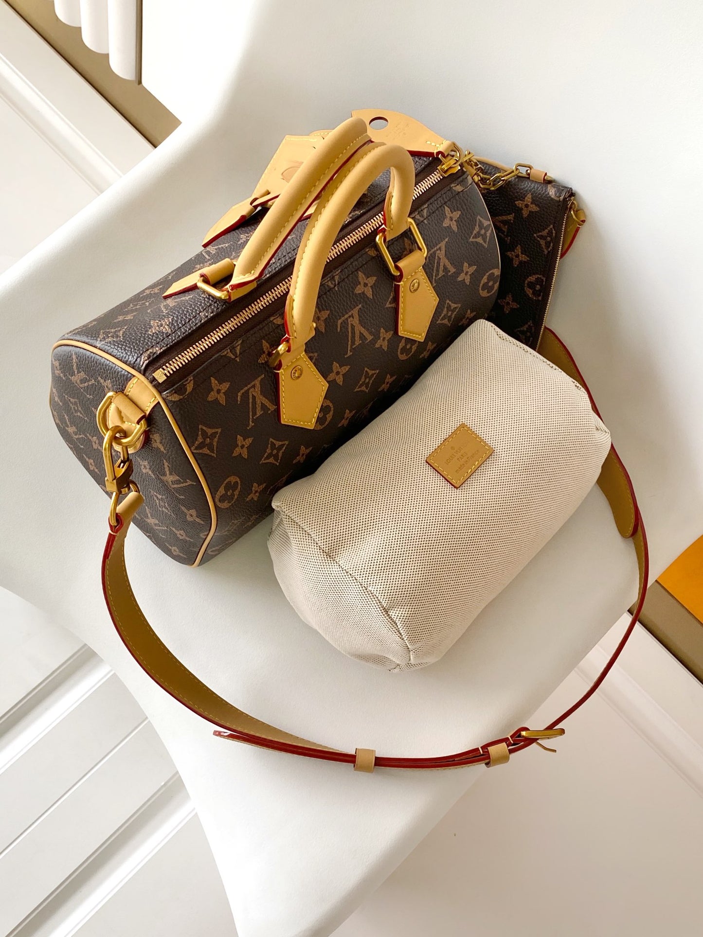 Louis Vuitton Speedy Bandoulière 20 Monogram Canvas Handbag