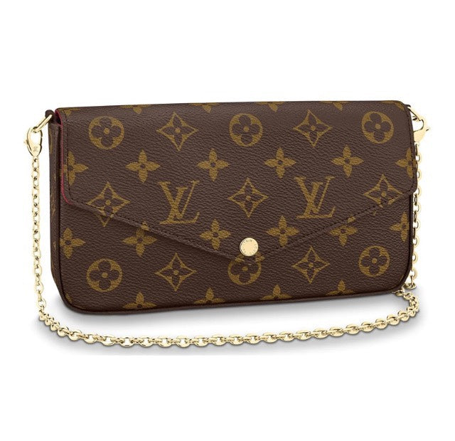 Louis Vuitton Félicie Pochette Monogram Canvas Crossbody Bag