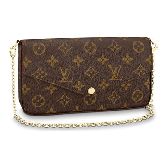 Louis Vuitton Félicie Pochette Monogram Canvas Crossbody Bag