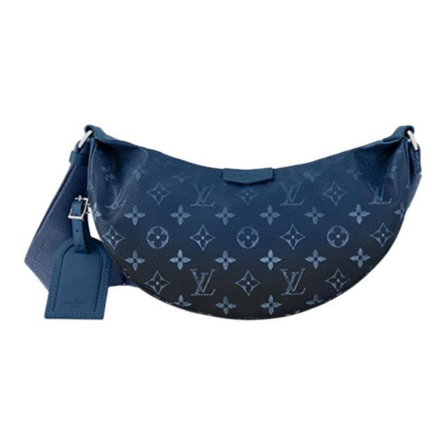 Louis Vuitton Monogram Gradient Cruiser Bumbag Navy Blue Leather Crossbody Bag