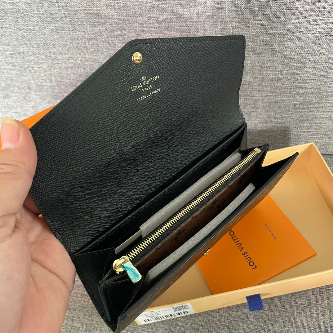 Louis Vuitton Sarah Wallet Giant Monogram Reverse Canvas