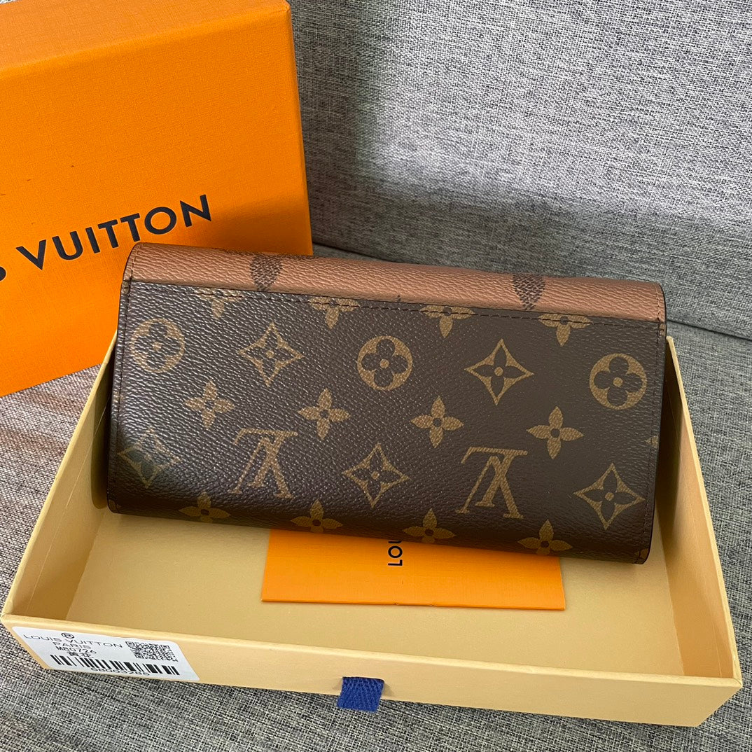 Louis Vuitton Sarah Wallet Giant Monogram Reverse Canvas