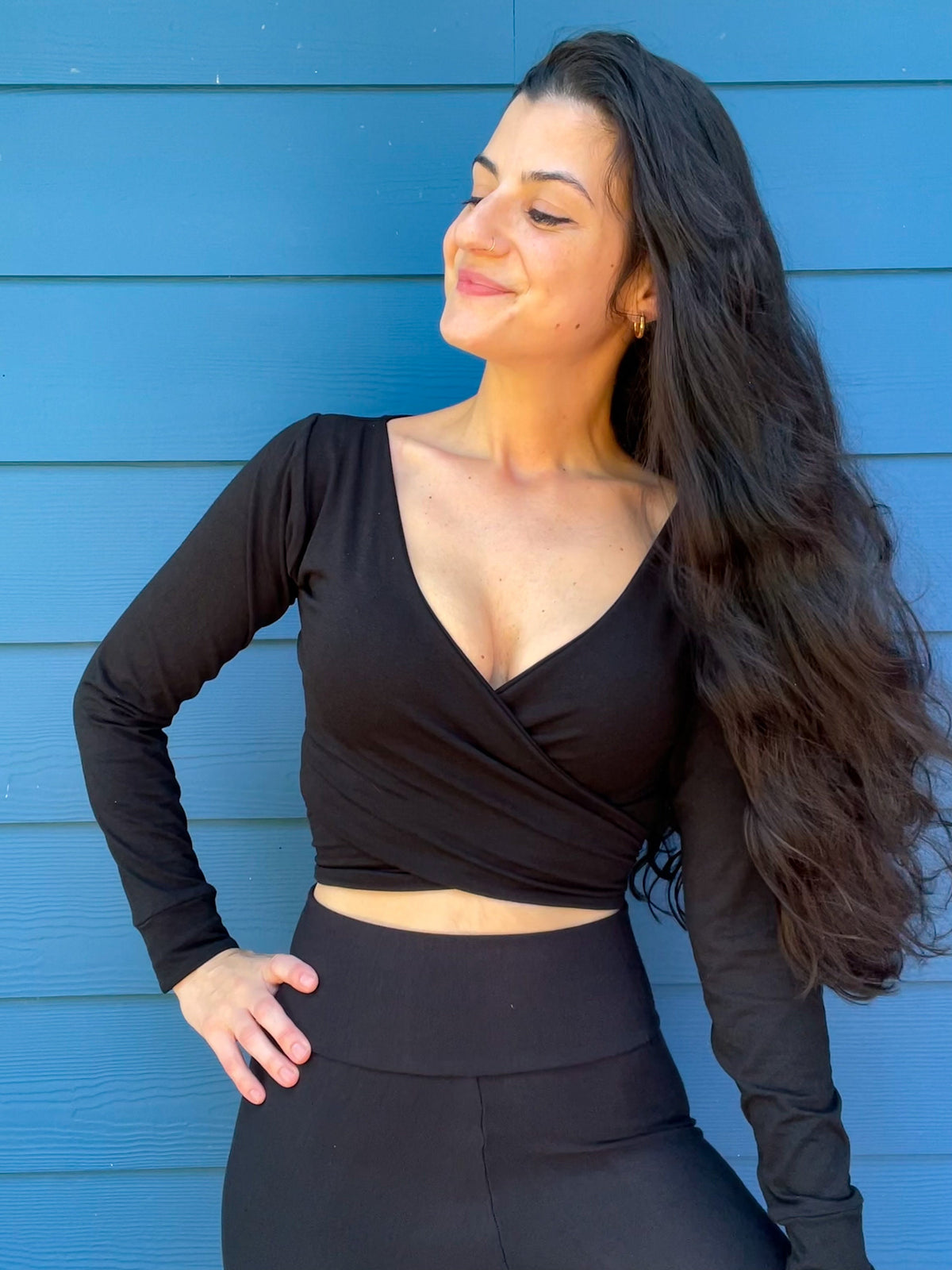 Handmade EcoFriendly Bamboo Wrap Top