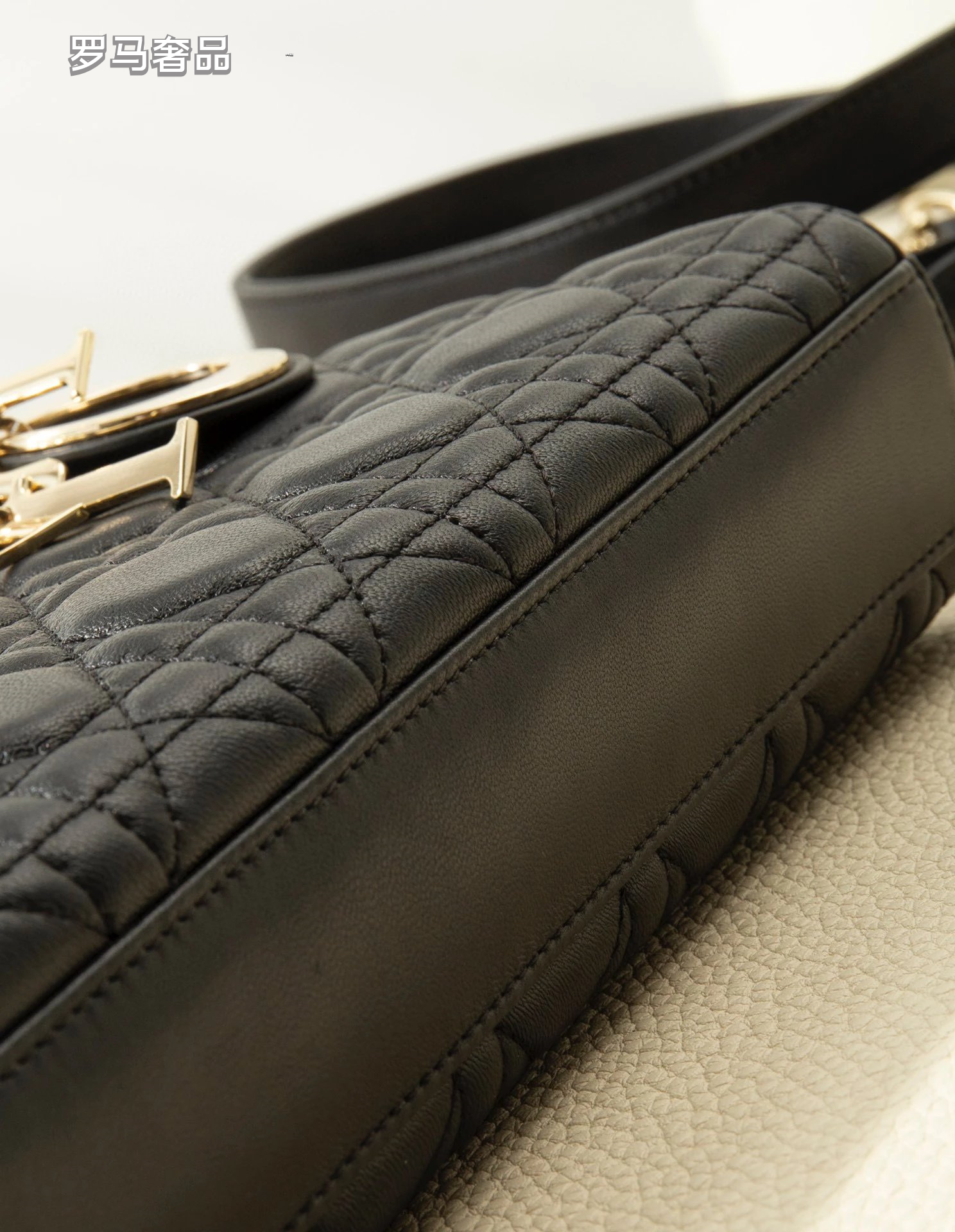 Dior Lady D-Joy Bag - Black Ultra-Matte Cannage Calfskin Luxury Handbag