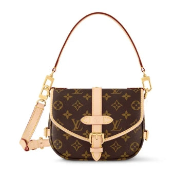 Louis Vuitton Saumur BB Monogram Canvas Shoulder Bag