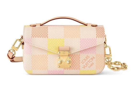 Louis Vuitton Pochette Métis East West Damier Lichen Shoulder Bag