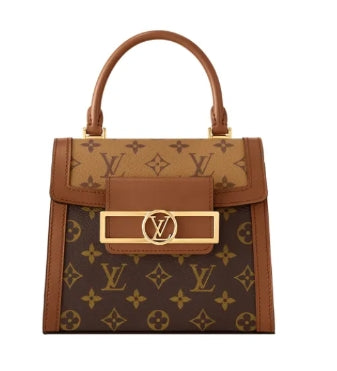 Louis Vuitton Dauphine MM Monogram & Monogram Reverse Canvas Bag