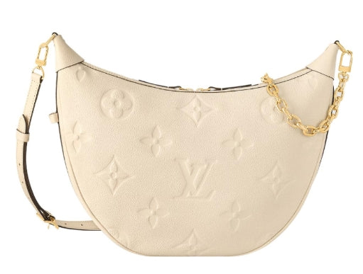Louis Vuitton Monogram Empreinte Loop Bag - Cream