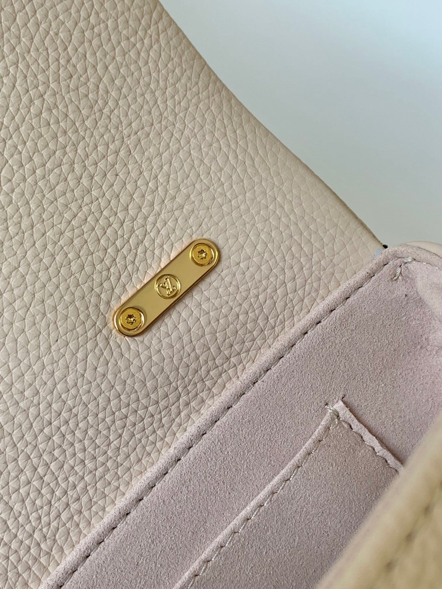 Louis Vuitton Madeleine BB Monogram Empreinte Leather Handbag - Crème