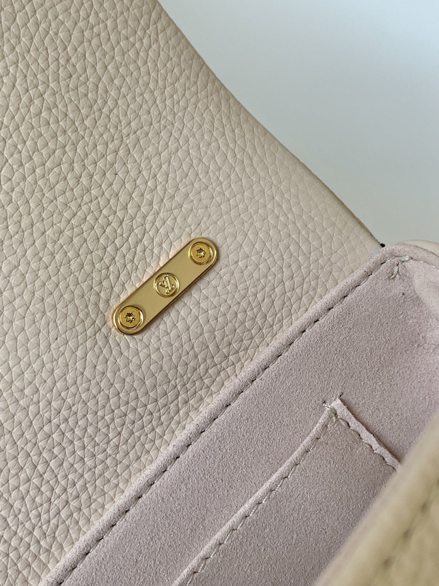 Louis Vuitton Madeleine BB Monogram Empreinte Leather Handbag - Crème
