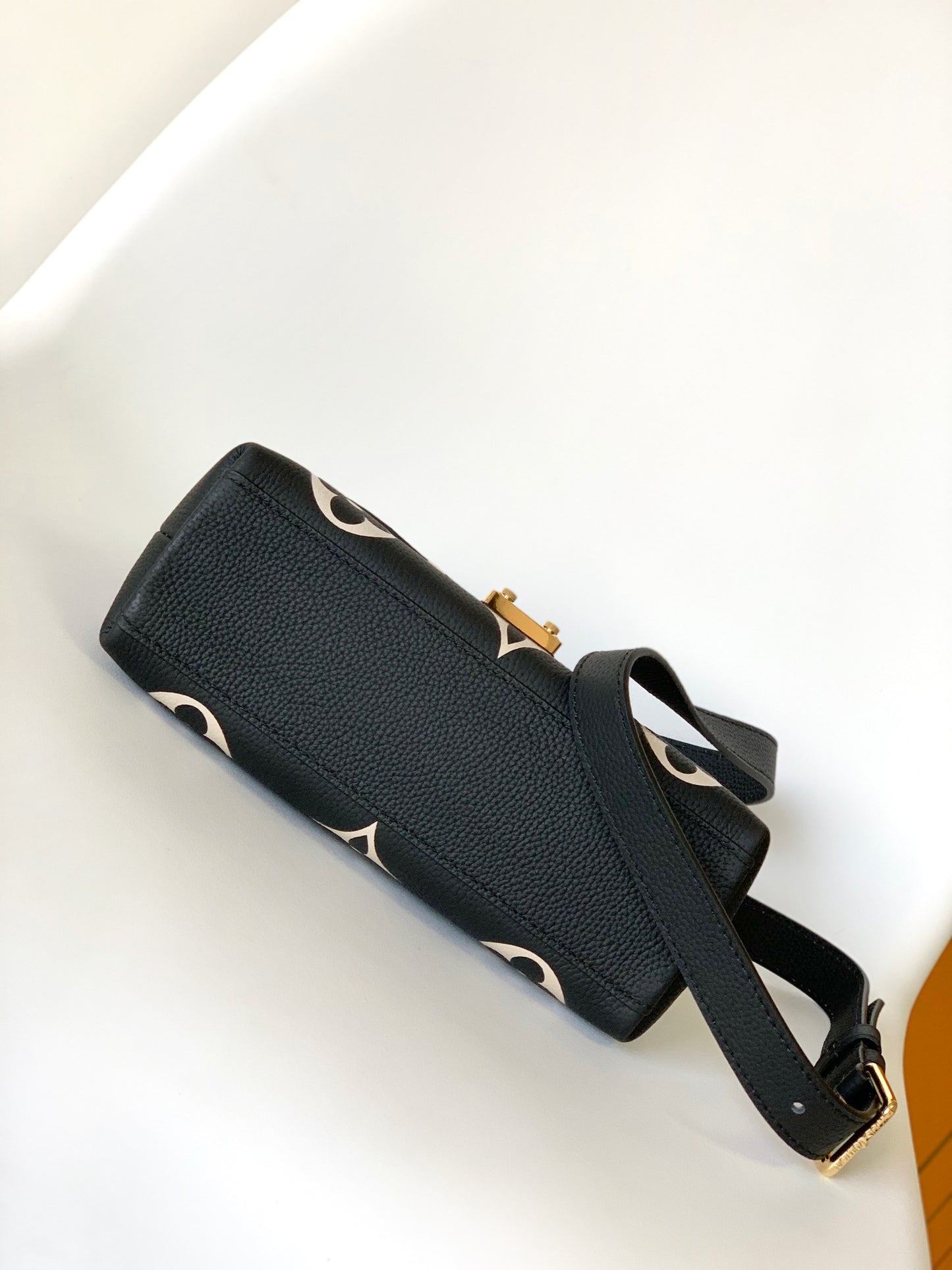 Louis Vuitton Madeleine BB Monogram Empreinte Giant Leather Handbag - Black/Gold