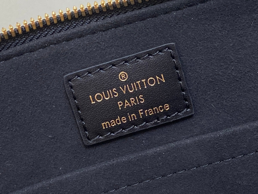 Louis Vuitton Neo Alma BB Monogram Empreinte Leather Handbag - Black