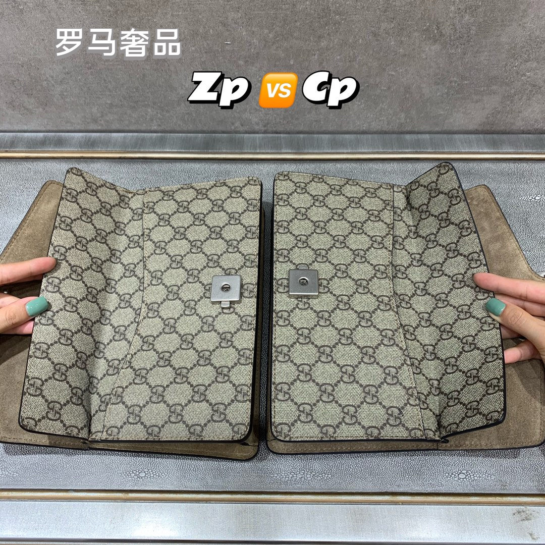 Gucci Dionysus GG Supreme Small Shoulder Bag with Tiger Head Closure