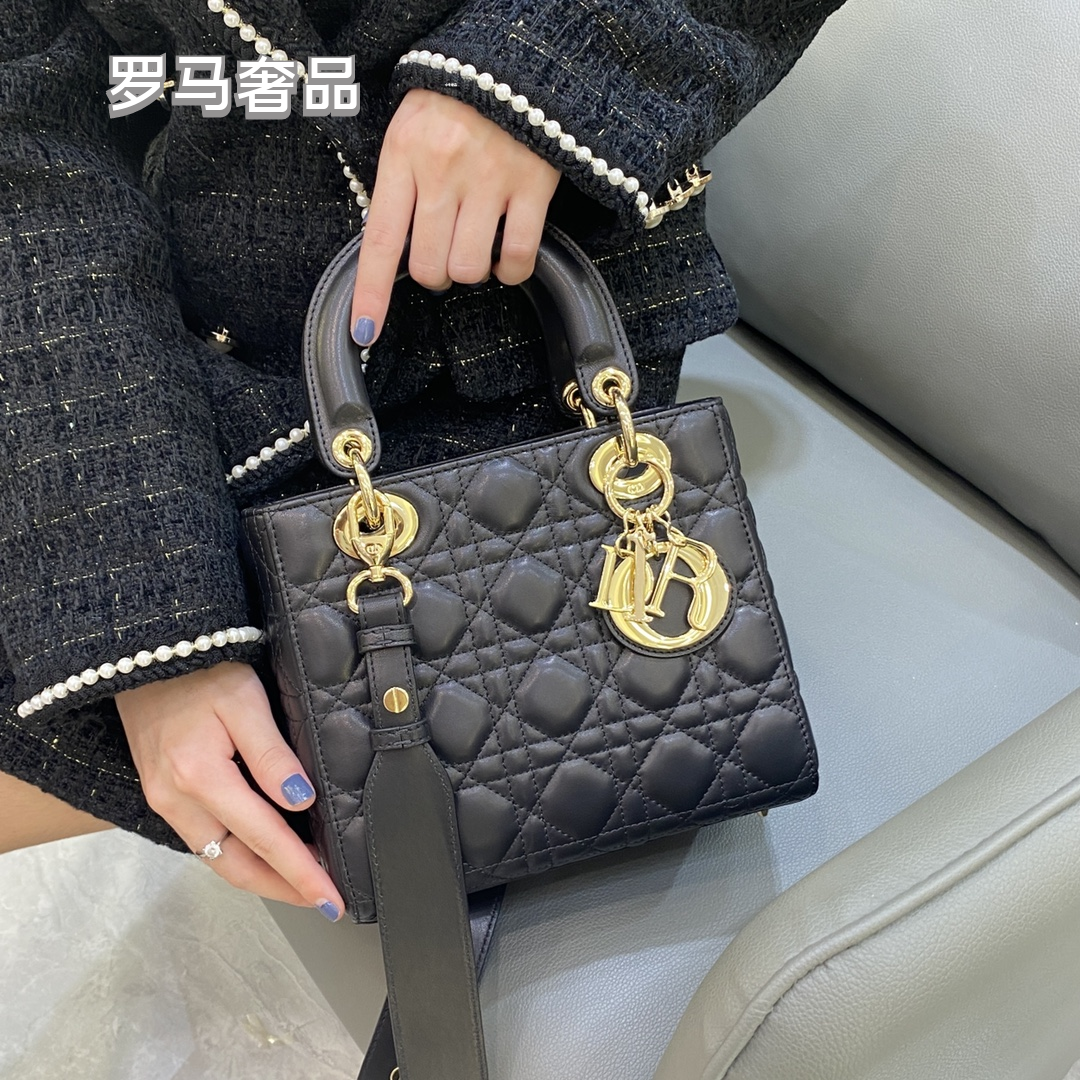 Christian Dior Lady Dior My ABCDior Bag - Beige Cannage Lambskin