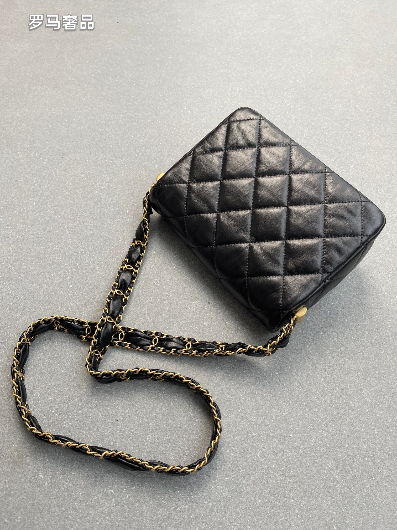 Chanel 19 Large Flap Bag - Black Quilted Lambskin Leather with Mixed Hardware