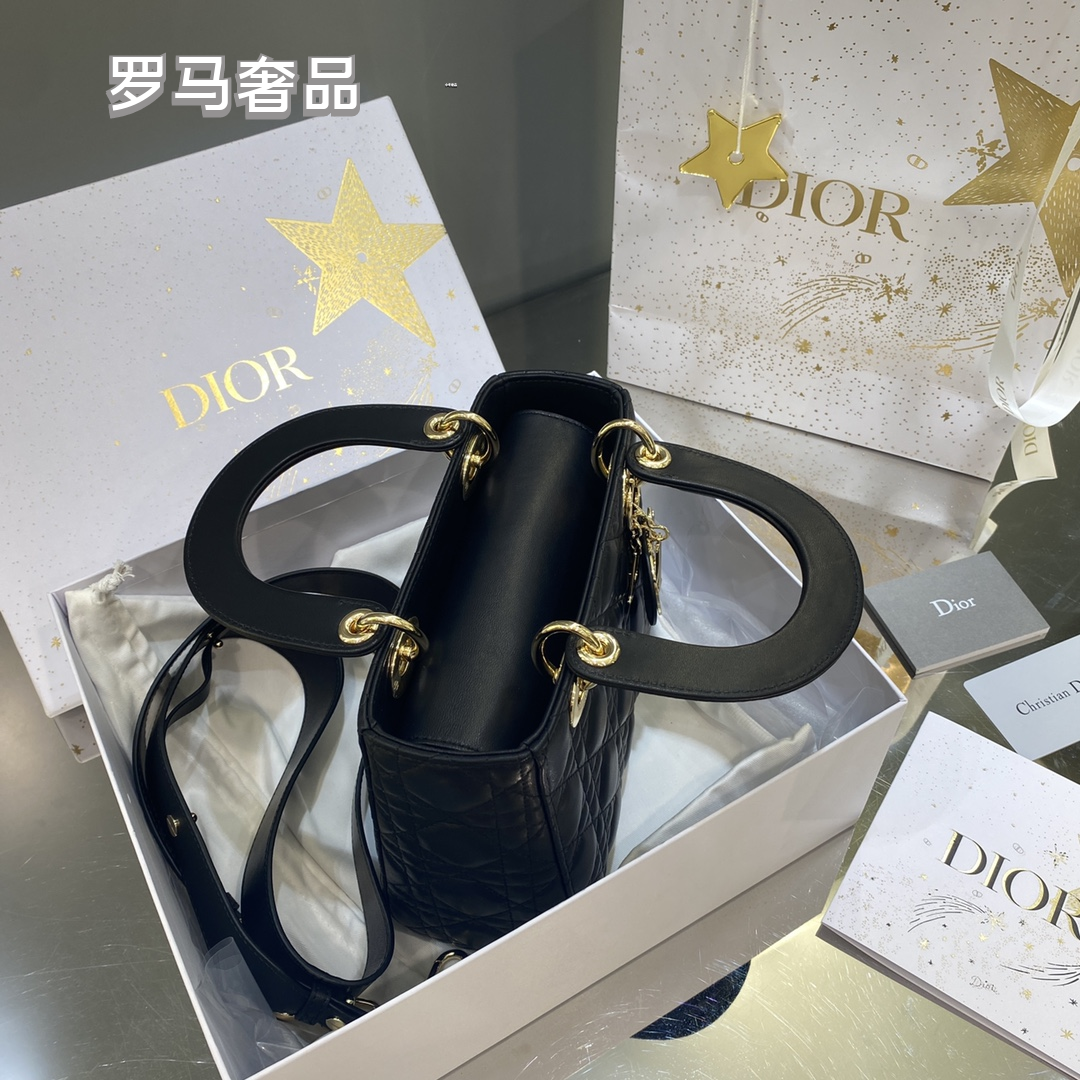 Christian Dior Lady Dior My ABCDior Bag - Beige Cannage Lambskin