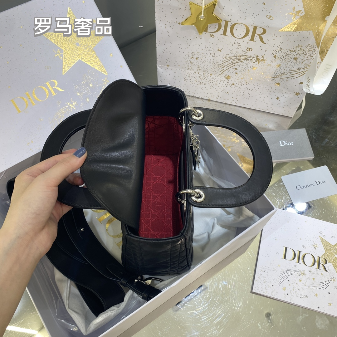 Christian Dior Lady Dior My ABCDior Bag - Beige Cannage Lambskin