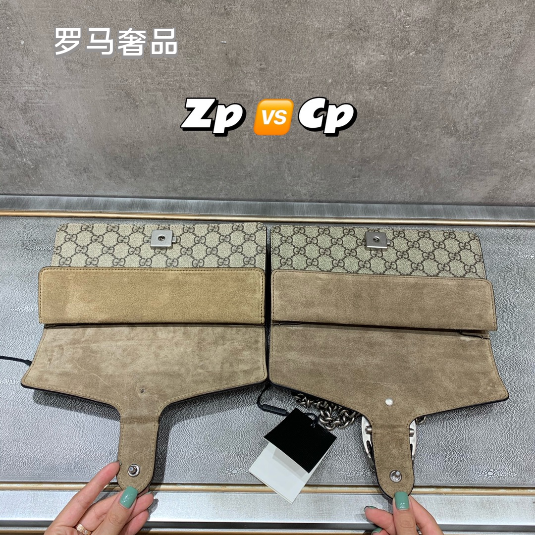 Gucci Dionysus GG Supreme Small Shoulder Bag with Tiger Head Closure