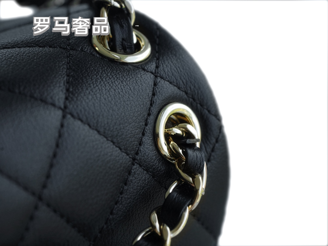 Chanel Quilted Lambskin Duma Backpack - Black with Gold-Tone Hardware