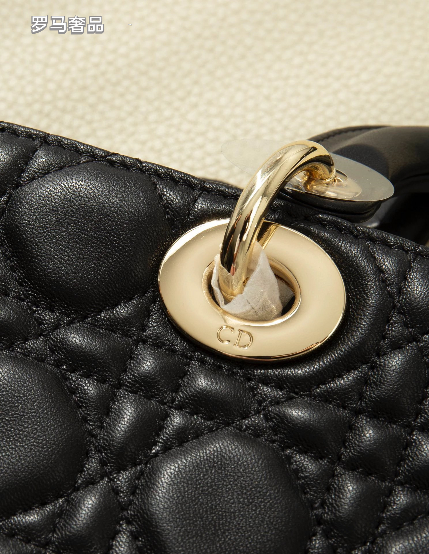 Dior Lady D-Joy Bag - Black Ultra-Matte Cannage Calfskin Luxury Handbag