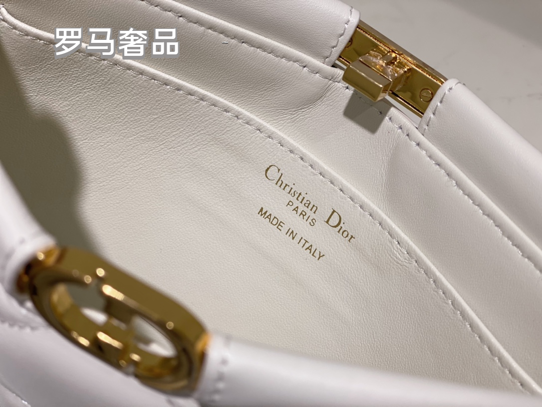 Dior Miss Dior Pouch Black Cannage Lambskin Gold-Finish Chain Bag