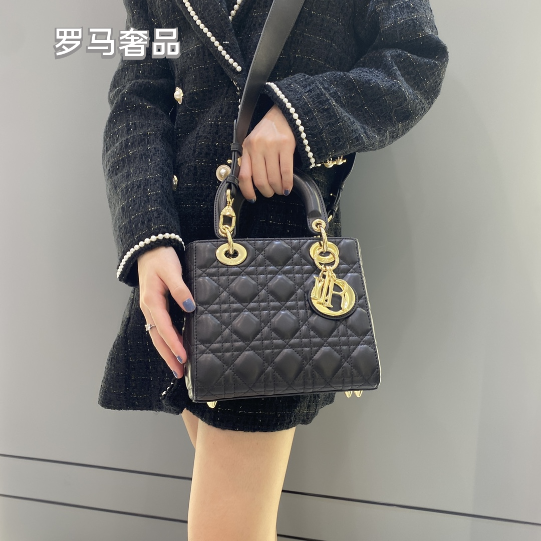 Christian Dior Lady Dior My ABCDior Bag - Beige Cannage Lambskin