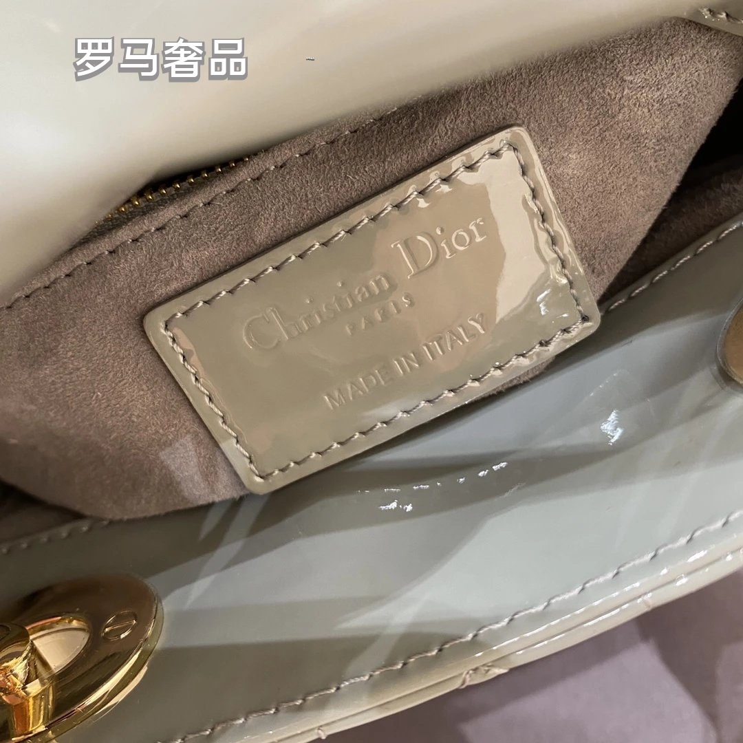 Lady Dior Mini Bag - Black Cannage Leather with Gold-Tone Hardware