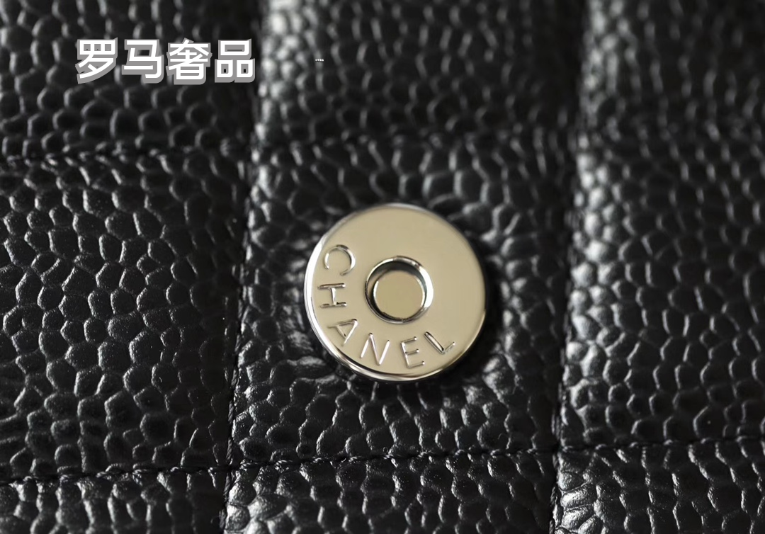 Chanel Classic Wallet on Chain - Black Quilted Lambskin Leather with Silver-Tone Hardware