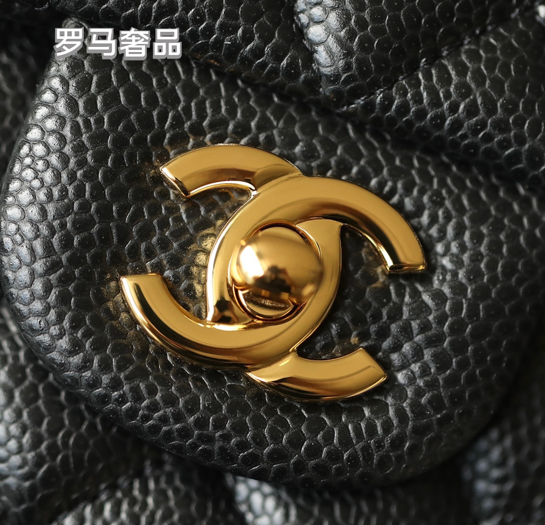 Chanel Black Quilted Lambskin Classic Small Flap Bag with Gold Hardware