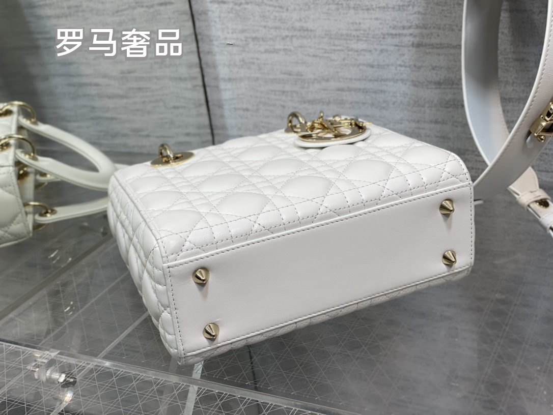 Lady Dior My ABCDior Bag Black Cannage Lambskin