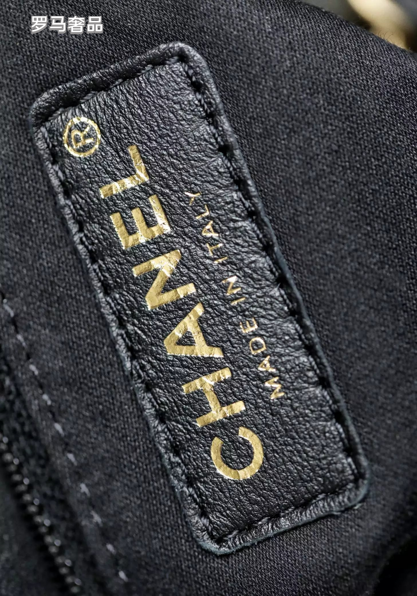 Chanel 22 Small Handbag Black Quilted Leather Gold-Tone Charms