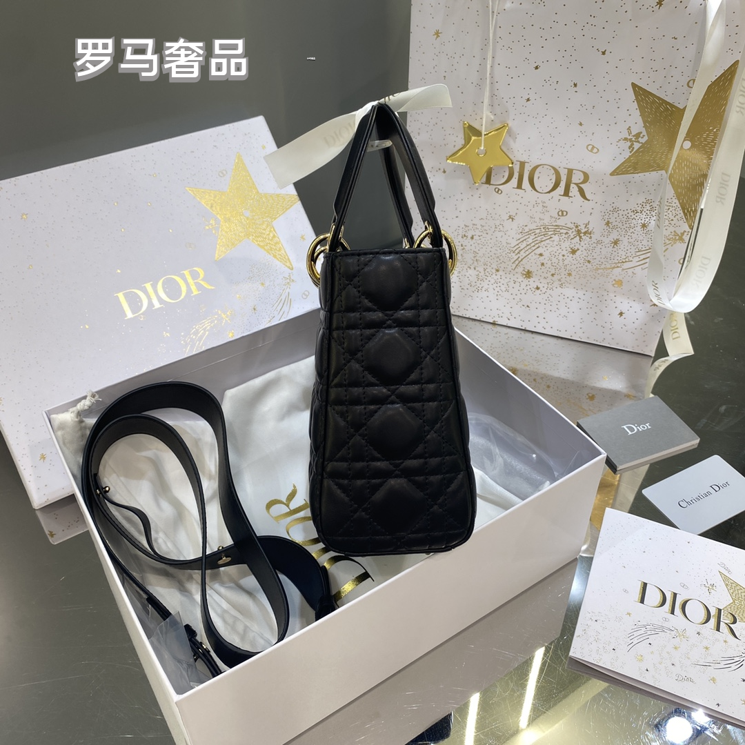 Christian Dior Lady Dior My ABCDior Bag - Beige Cannage Lambskin