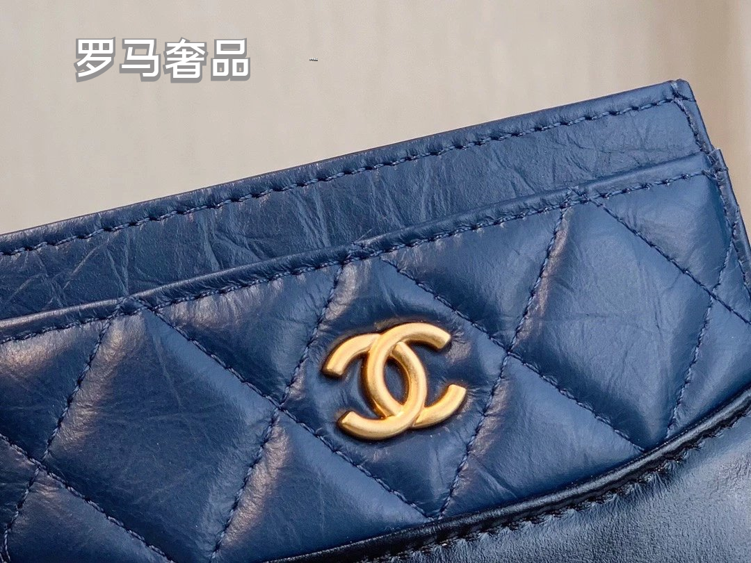 Chanel Classic Flap Quilted Card Holder - Leather CC Logo Wallet