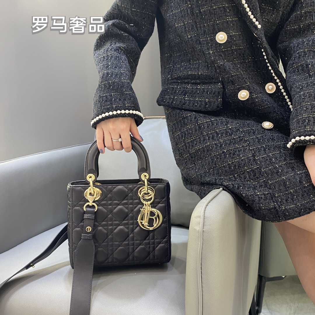 Christian Dior Lady Dior My ABCDior Bag - Beige Cannage Lambskin