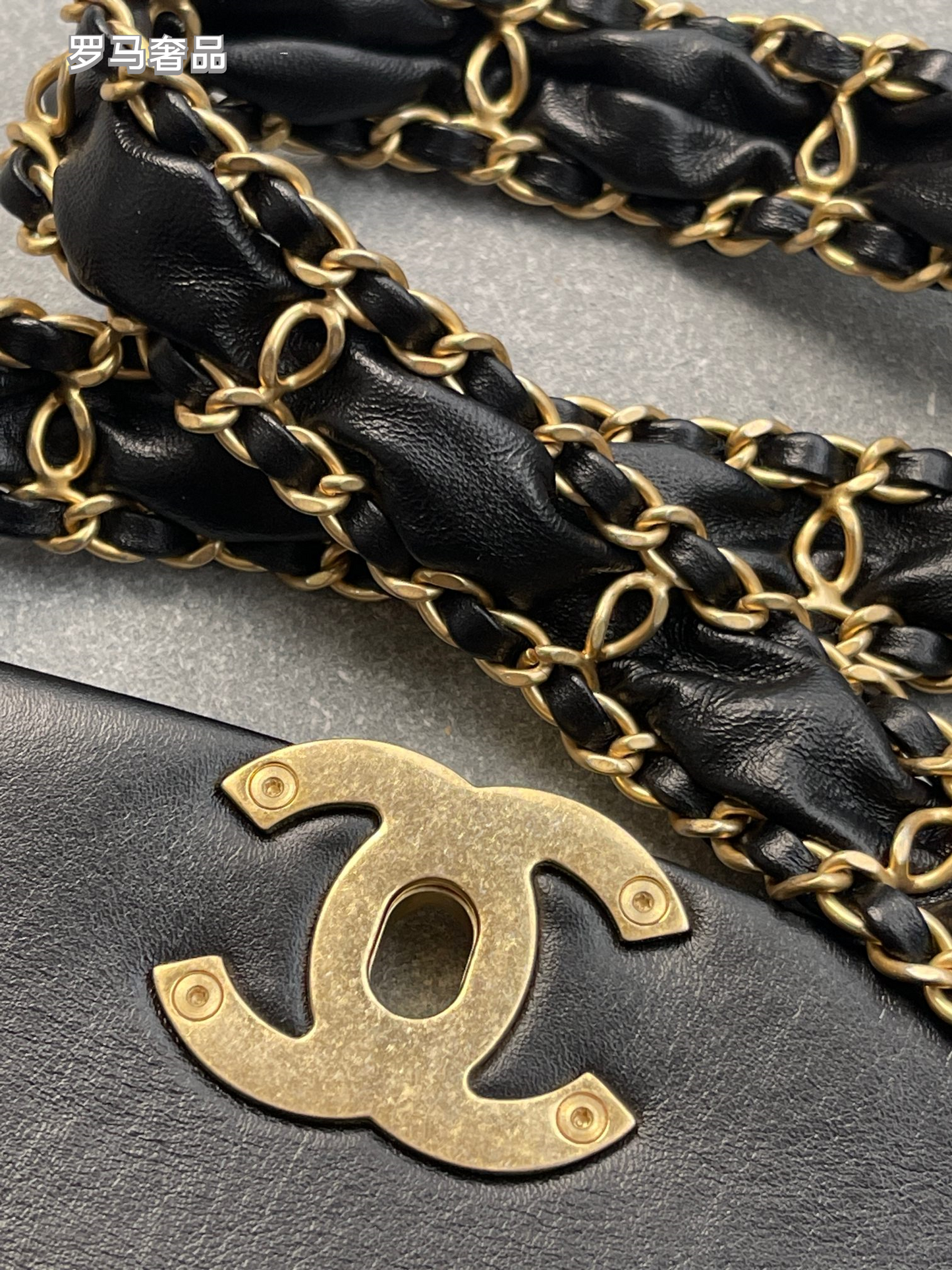 Chanel 19 Large Flap Bag - Black Quilted Lambskin Leather with Mixed Hardware