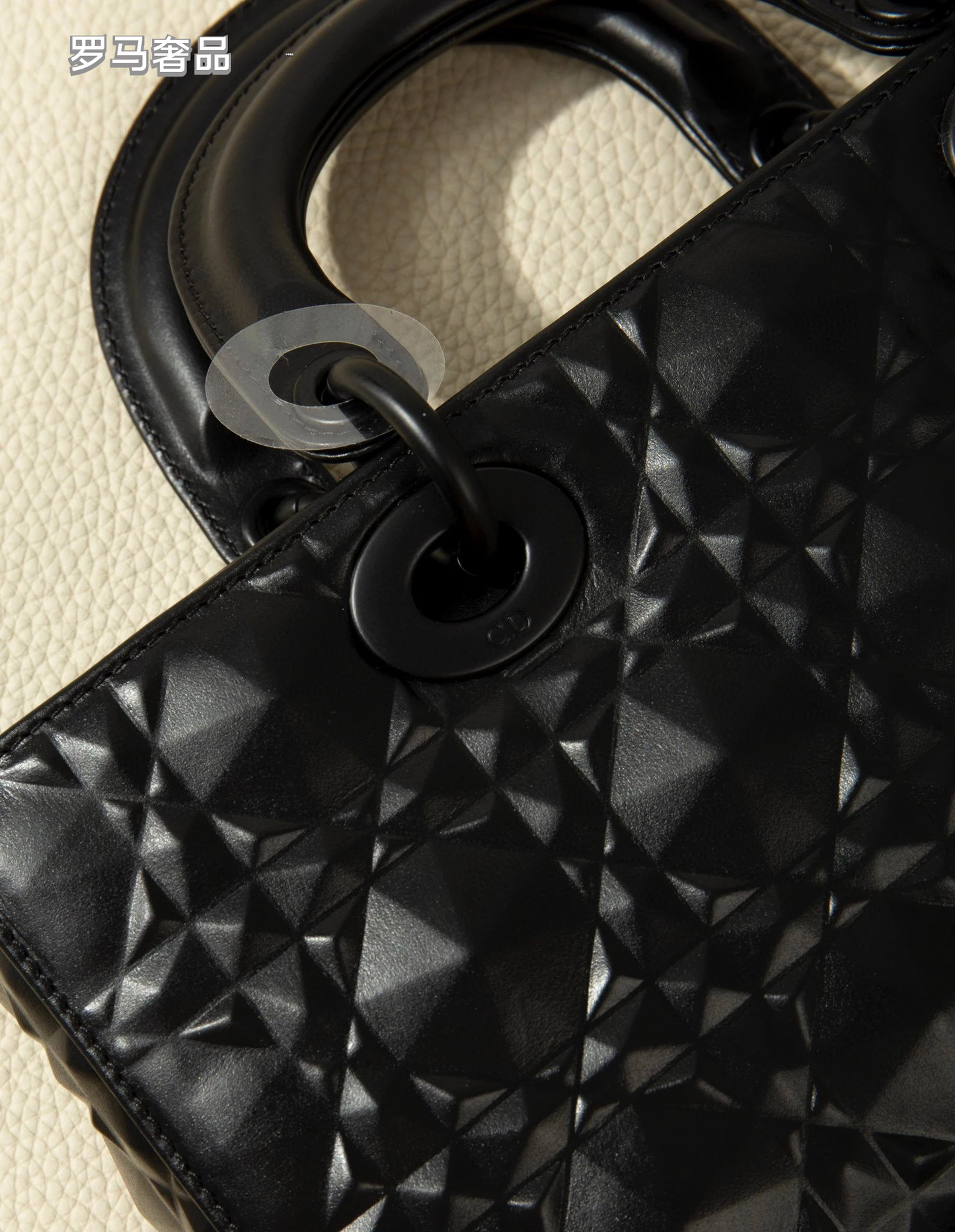 Dior Lady D-Joy Bag - Black Ultra-Matte Cannage Calfskin Luxury Handbag