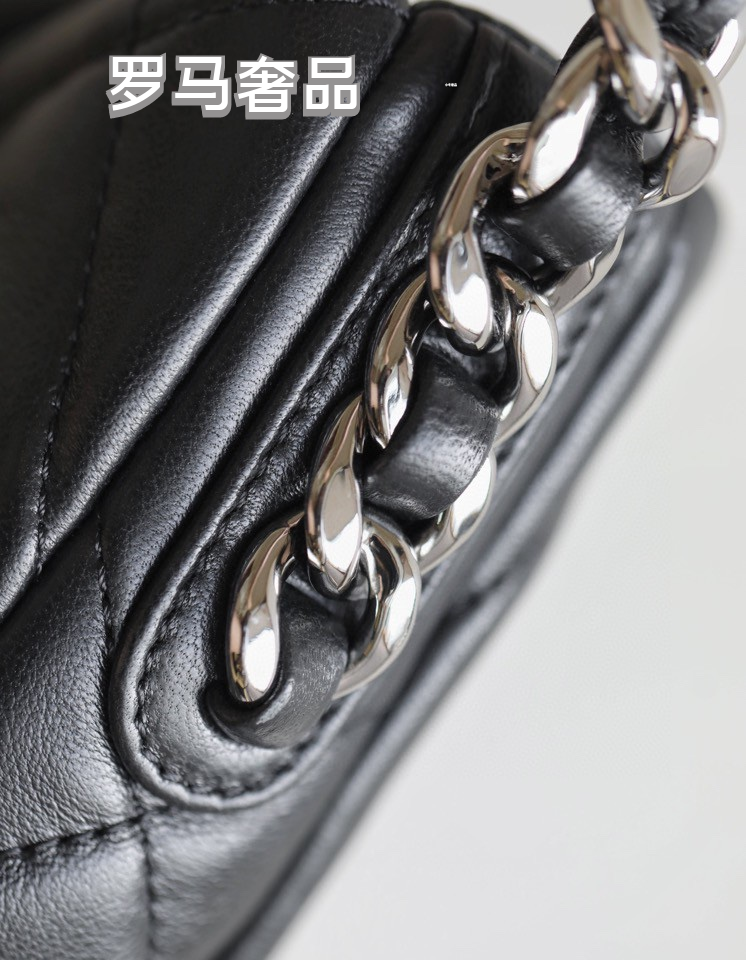 Chanel 19 Large Hobo Bag - Black Quilted Lambskin Leather with Gold-Tone Hardware