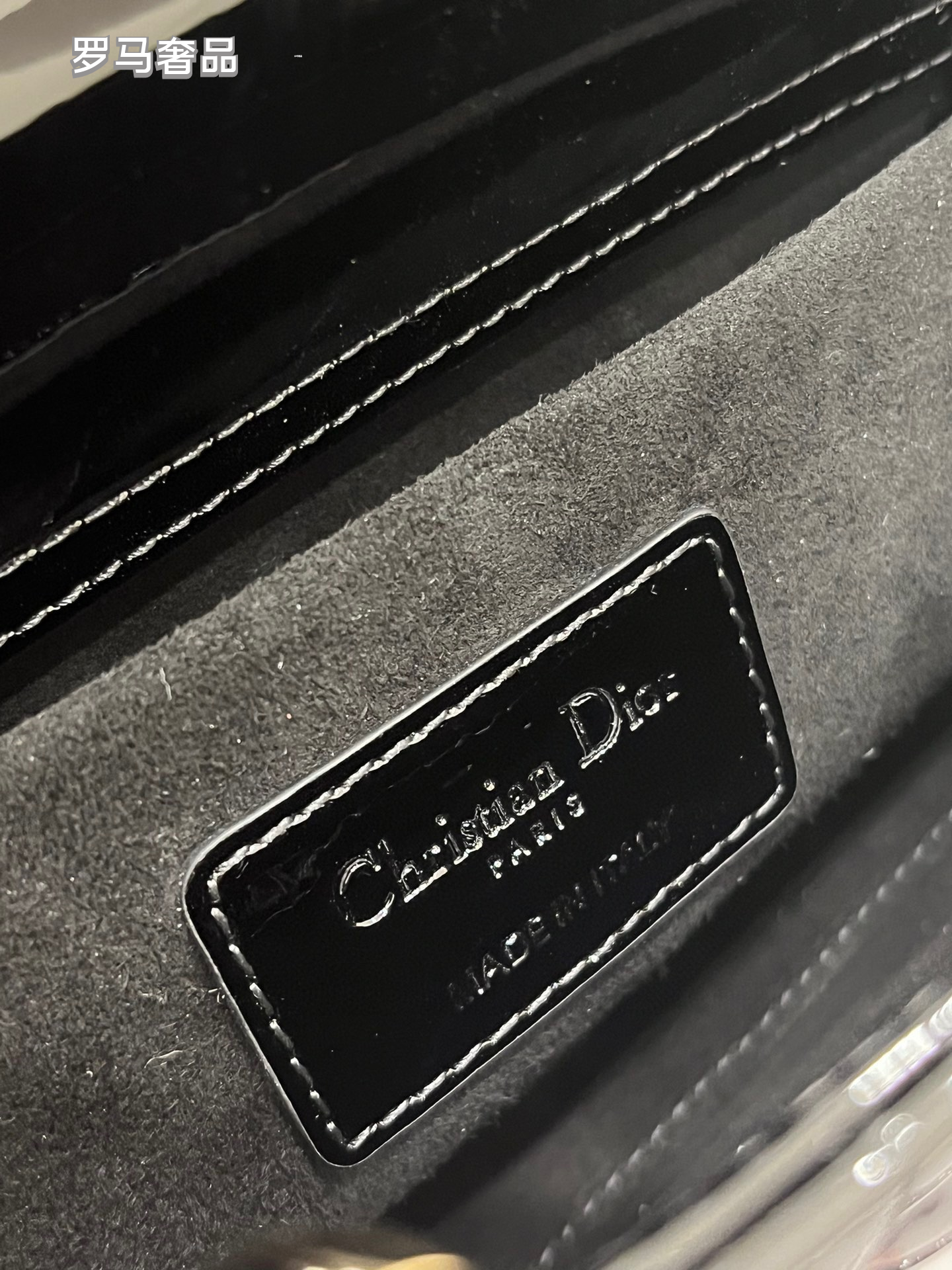 Lady Dior Joy Micro Bag - Cannage Lambskin & Patent Leather Handbags